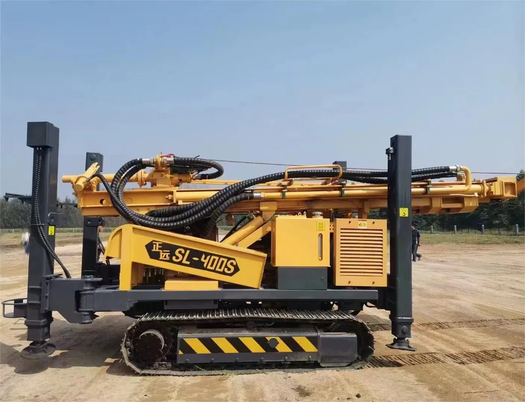 400meter Depth Factory Price แคร่เลื่อน Water Well Drill Rig
