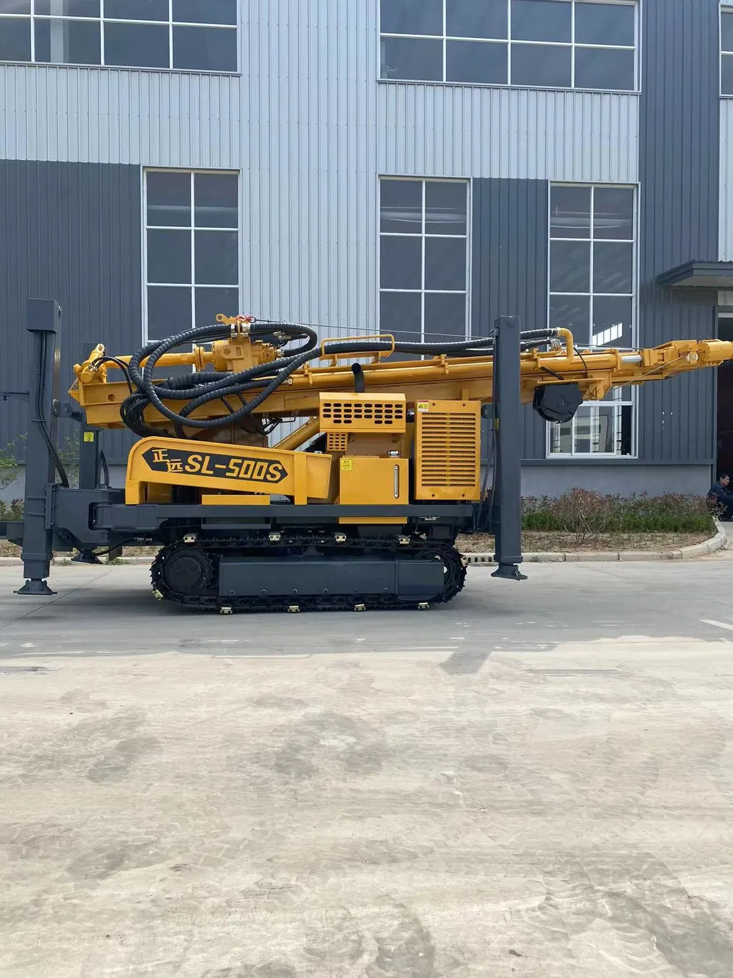 SL500s ไฮดรอลิก Power Unit Diesel 500m Depth Water Well การเจาะ Rigs Origin China Hot Price