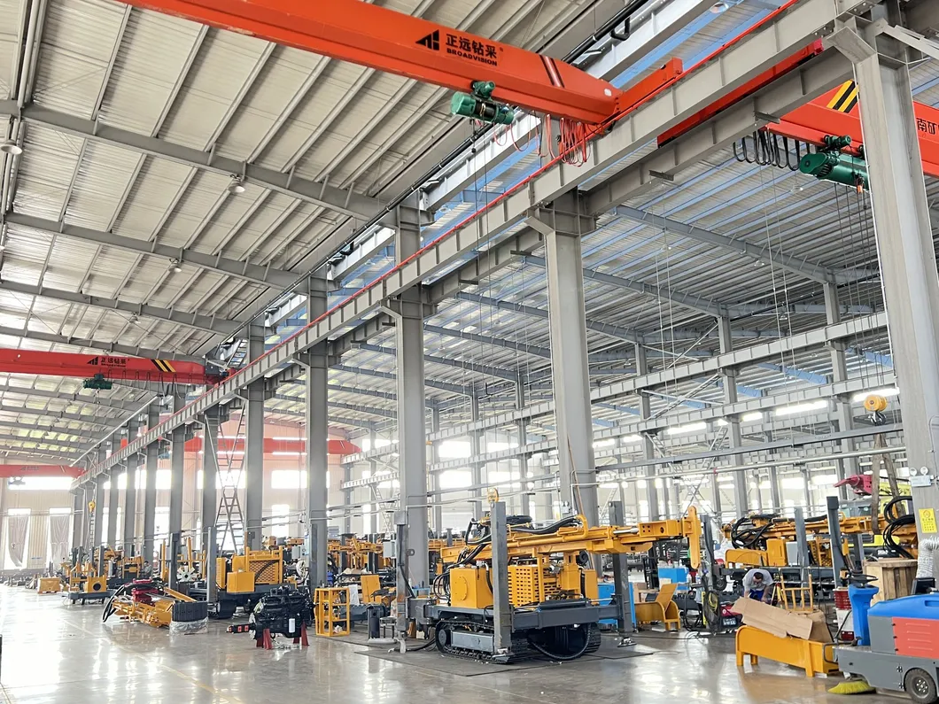 SL500s ไฮดรอลิก Power Unit Diesel 500m Depth Water Well การเจาะ Rigs Origin China Hot Price