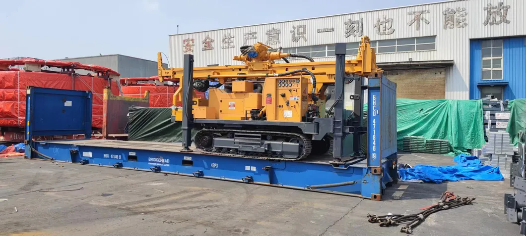SL500s ไฮดรอลิก Power Unit Diesel 500m Depth Water Well การเจาะ Rigs Origin China Hot Price