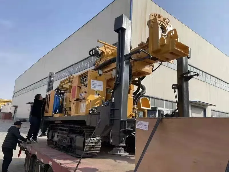 SL500s ไฮดรอลิก Power Unit Diesel 500m Depth Water Well การเจาะ Rigs Origin China Hot Price