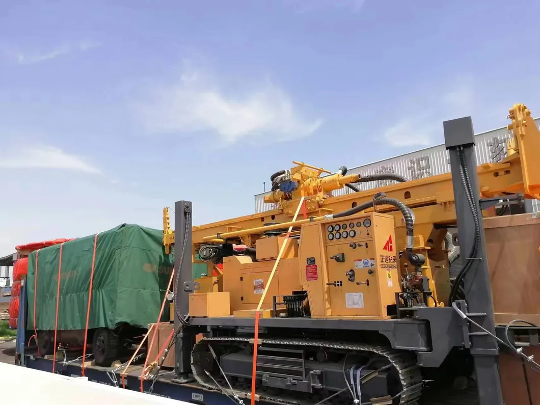 China Truck Mounted Water การเจาะ เครื่องจักร ไฮดรอลิก 600m Depth Water Well การเจาะ Rig