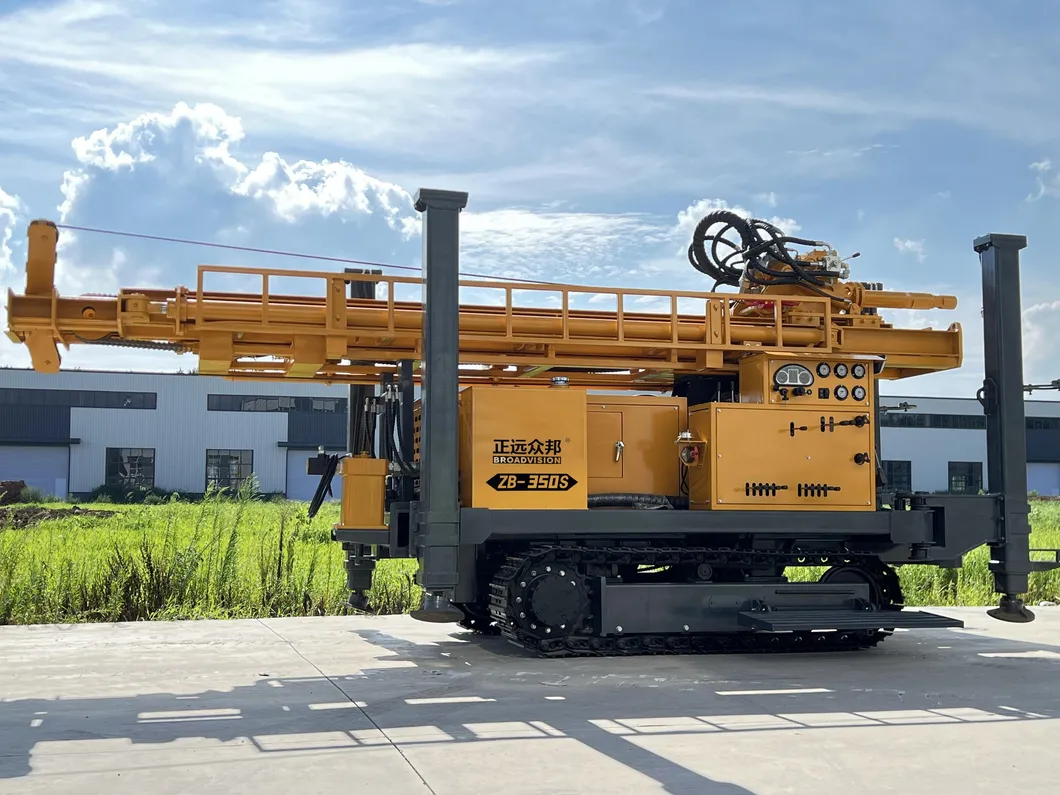 Shandong Zhengyuan Zhongbang 350s Water Well การเจาะ Rig