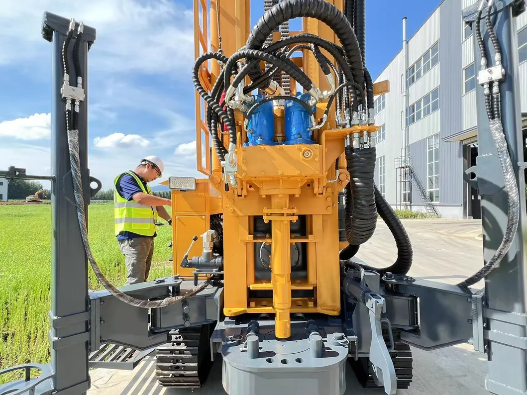 Shandong Zhengyuan Zhongbang 350s Water Well การเจาะ Rig