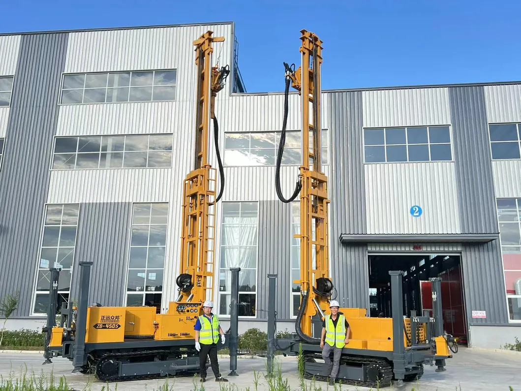 Shandong Zhengyuan Zhongbang 350s Water Well การเจาะ Rig