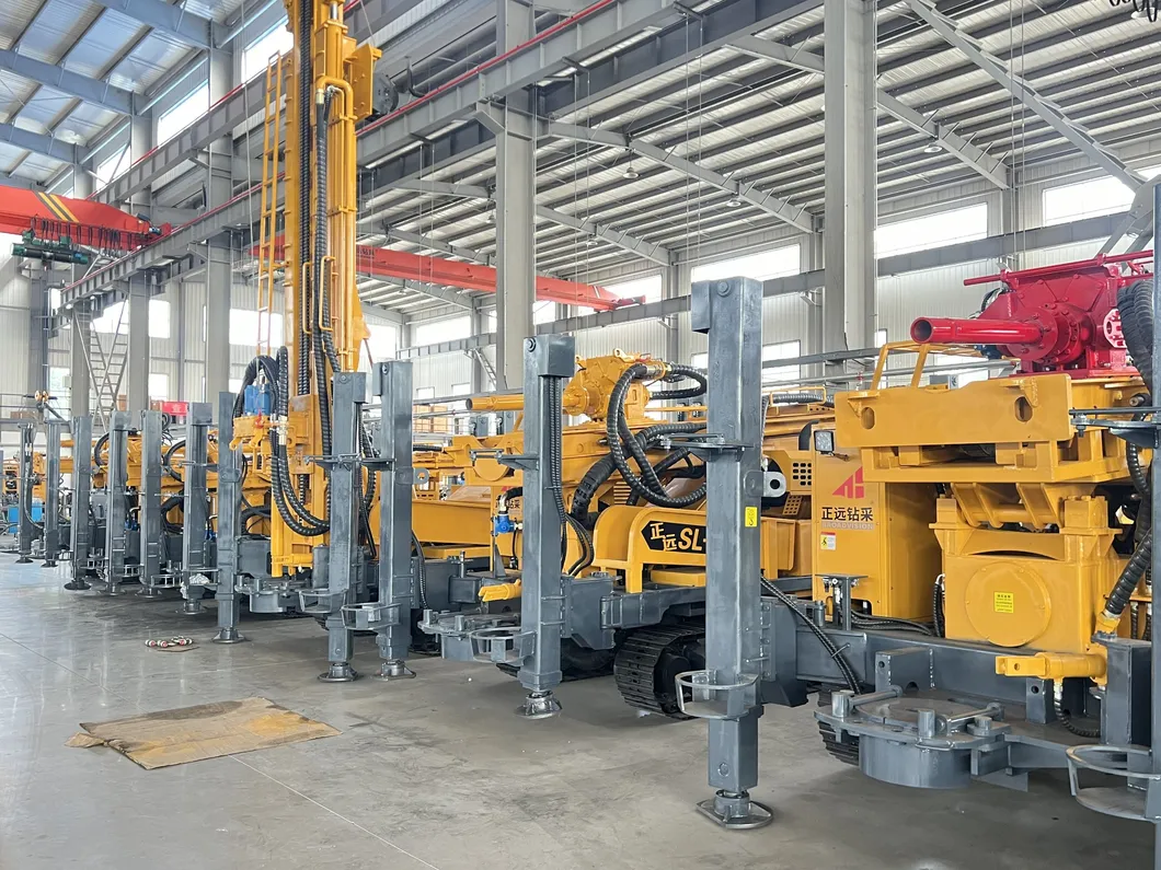 Shandong Zhengyuan Zhongbang 350s Water Well การเจาะ Rig