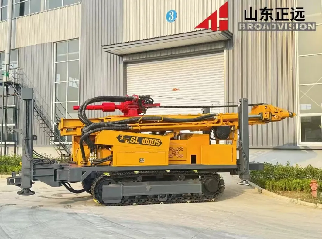 Factory Manufactures Multi-Function Rotary Core การเจาะ Rig for การเจาะ 1000 Meters Depth