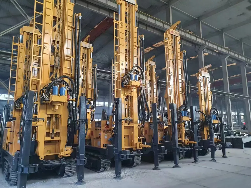 China 1300m Drill Rig for Water Well Mine การเจาะ Rig Diesel Engine Water Well Drill Rig เครื่องจักร for Sale