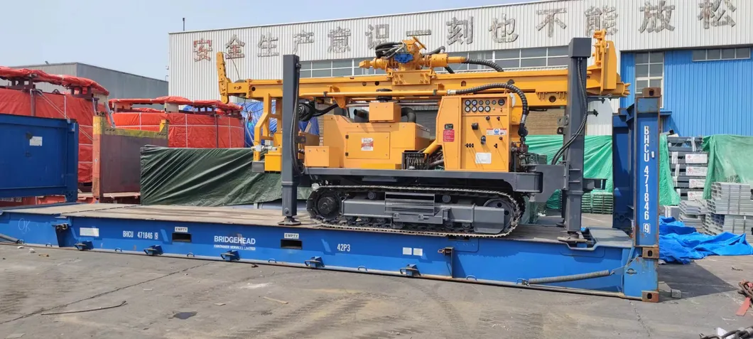 China 1300m Drill Rig for Water Well Mine การเจาะ Rig Diesel Engine Water Well Drill Rig เครื่องจักร for Sale