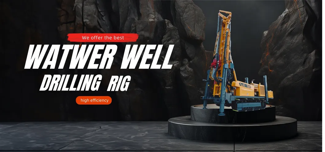 Full ไฮดรอลิก High Power 750m Depth SL750s Center Lifting Water Well การเจาะ Rigs แคร่เลื่อน Type Factory Price