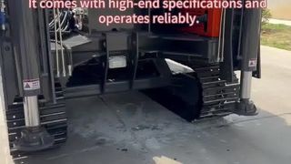 Crawler Drilling Machine for Mineral Exploration High Efficiency Core Drilling Rig