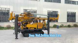 400m multi-use drill for water, geology and mining. Easy move, low cost.