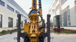 Original Shandong Zhengyuan FSL400 hydraulic drill. Factory direct supply.