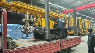 400m-Rugged Crawler Water Well Drilling Rig